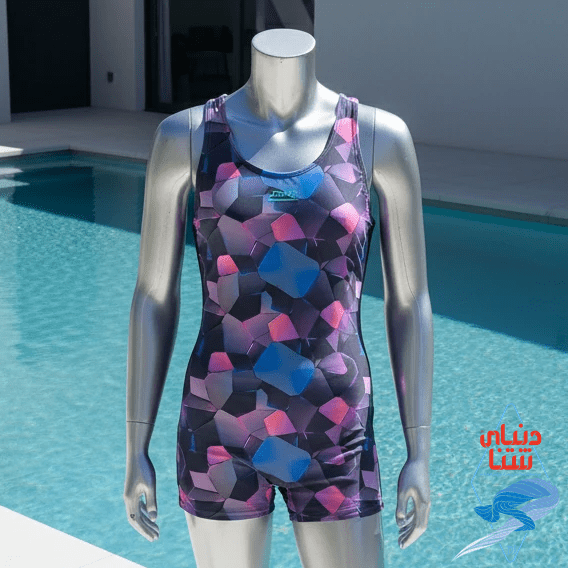 e (1) مایو زنانه پادار زاگز