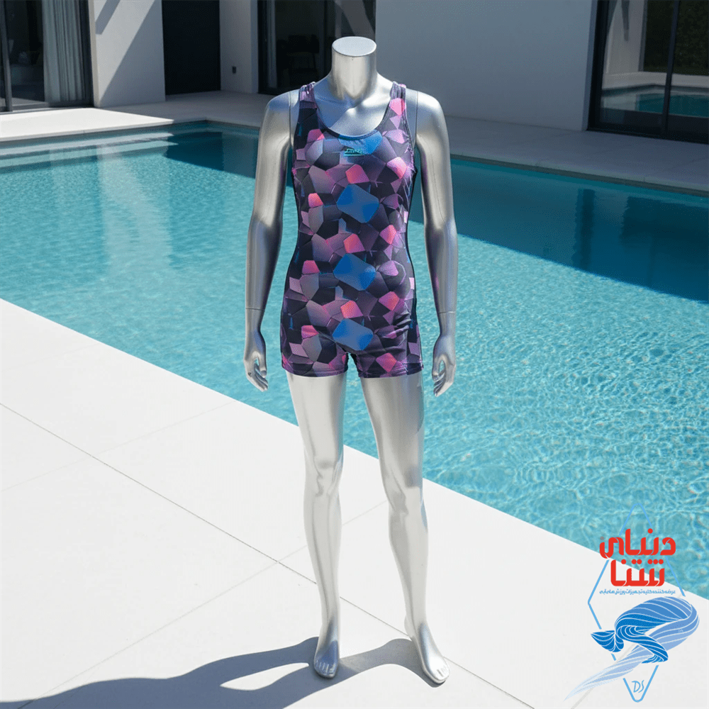 e (2) مایو زنانه پادار زاگز