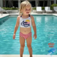 مایو دو تکه بچگانه دخترانه