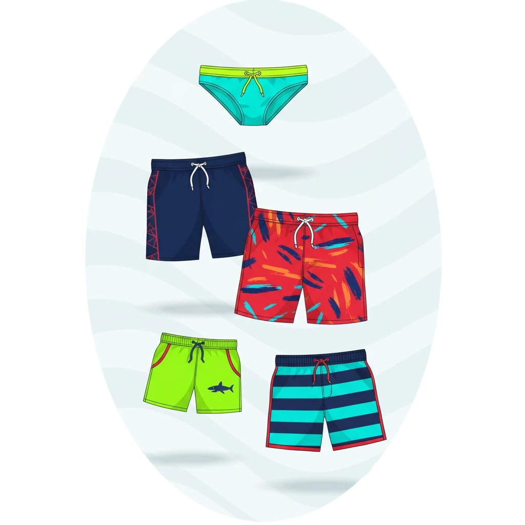 مایو شنا مردانه و پسرانه