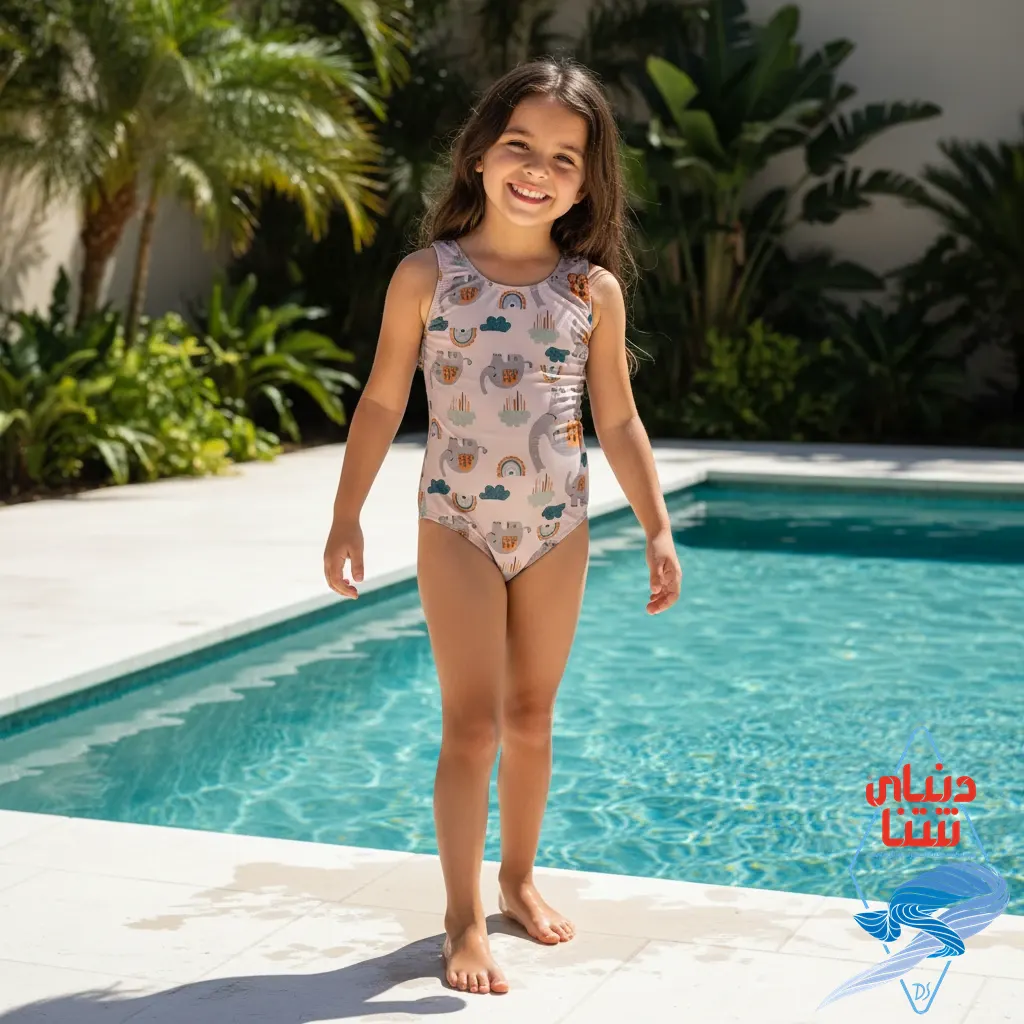 مایو دخترانه zoggs کد 3874 - Image 2