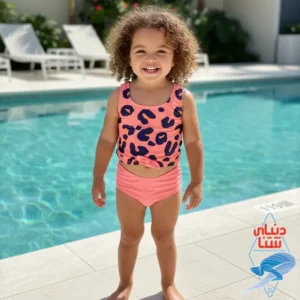 مایو دخترانه دوتکه کد 4214