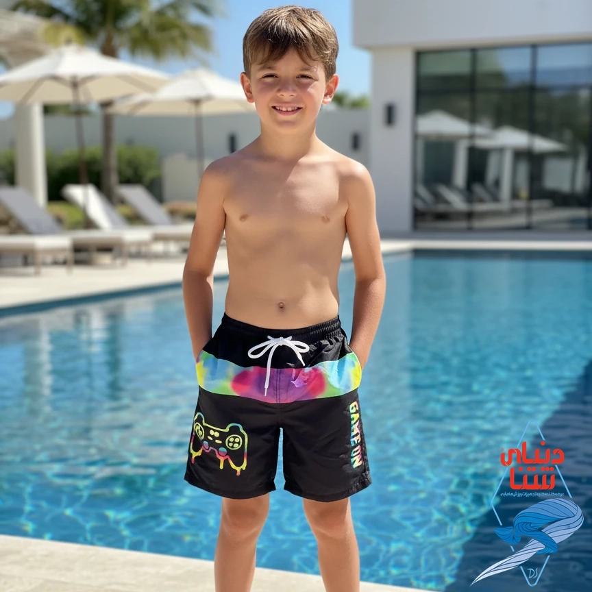 مایو سونایی پسرانه شلوارکی