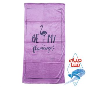 حوله استخری طرح فلامینگو 120*70 کد 4128