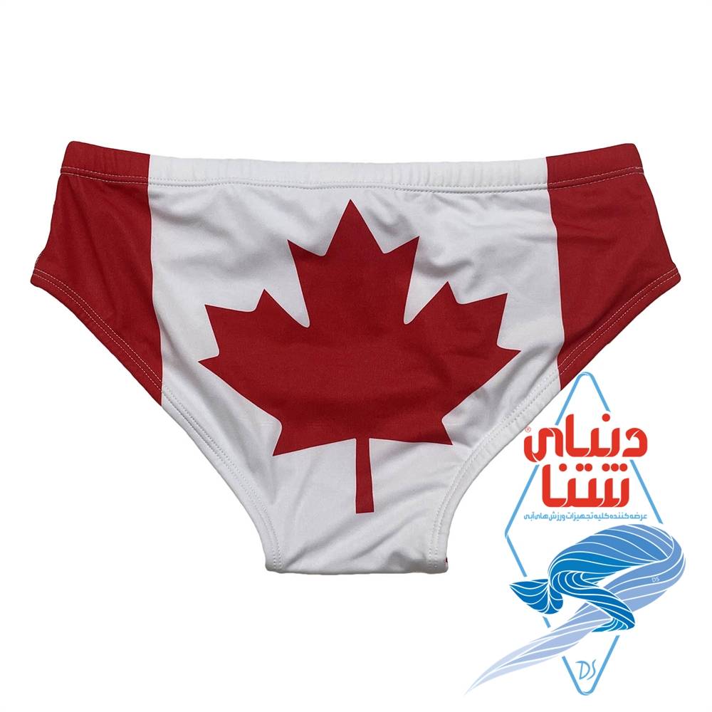 مایو مردانه turbo پرچم کانادا 2407 - Image 2