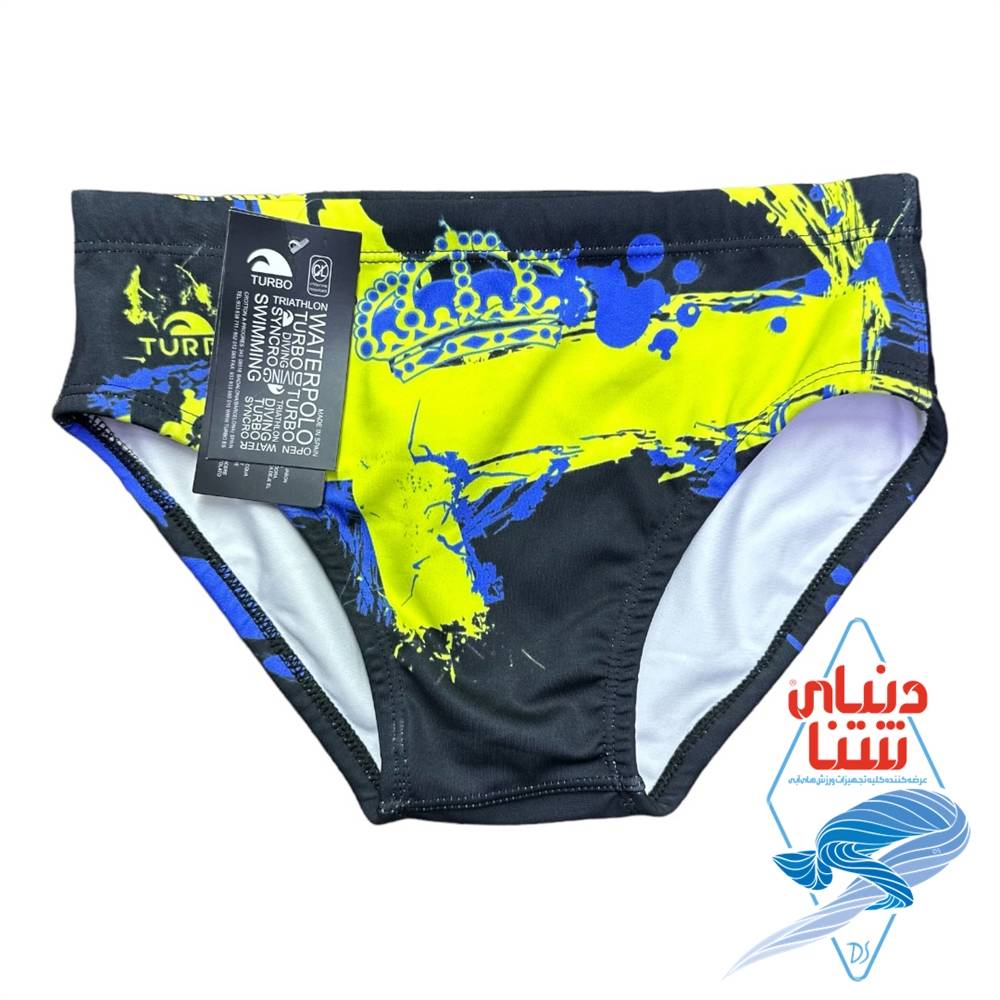 مایو مردانه اسلیپ توربو turbo پرچم سوئد