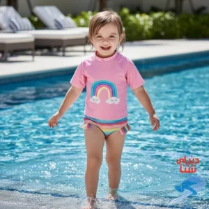 مایو دخترانه دوتکه کد 4212