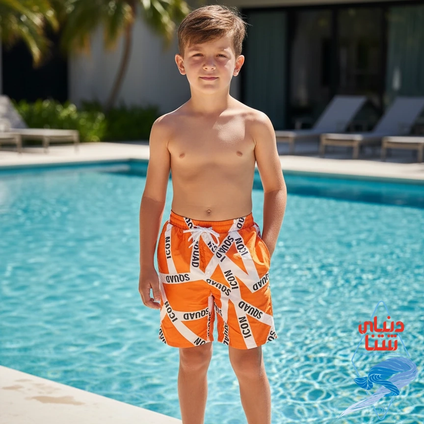 مایو سونایی پسرانه شلوارکی