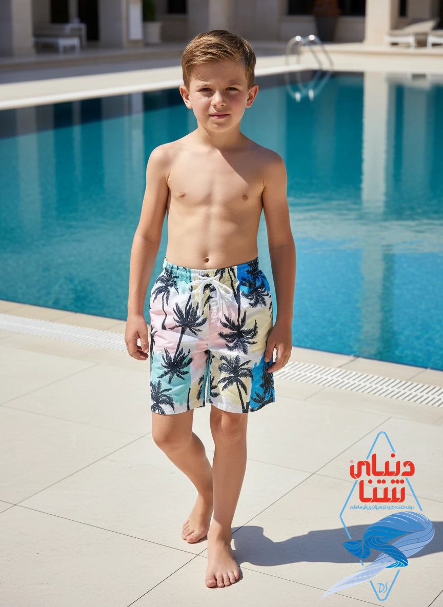 مایو سونایی پسرانه شلوارکی