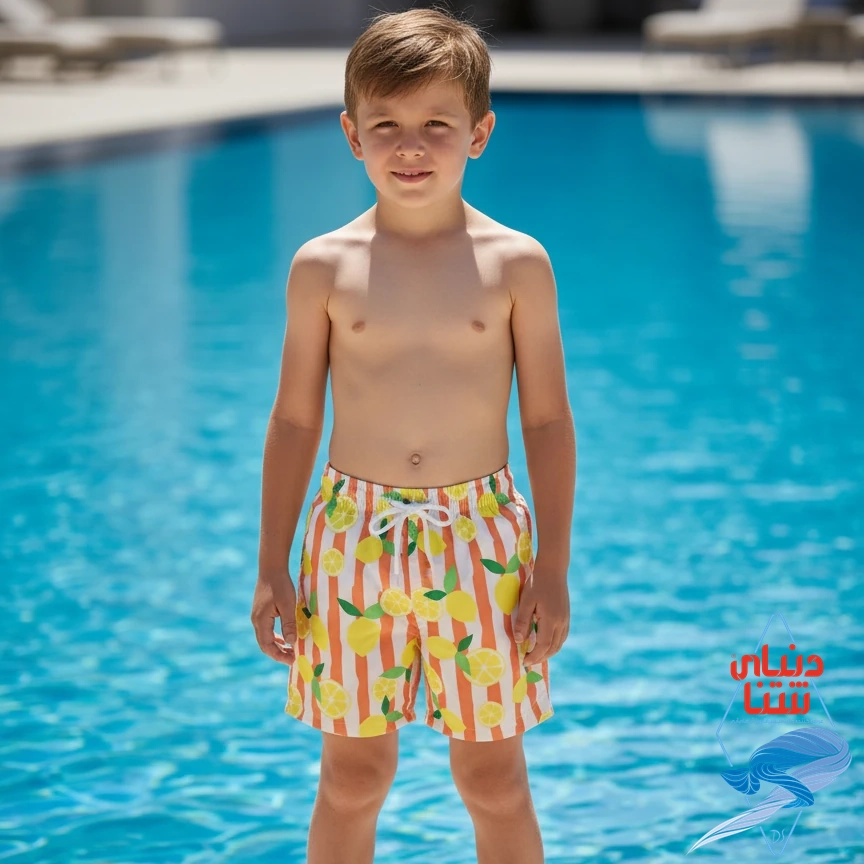 مایو سونایی پسرانه شلوارکی