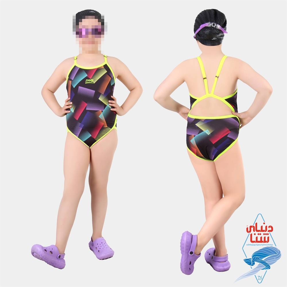 مایو دخترانه zoggs کد 3604