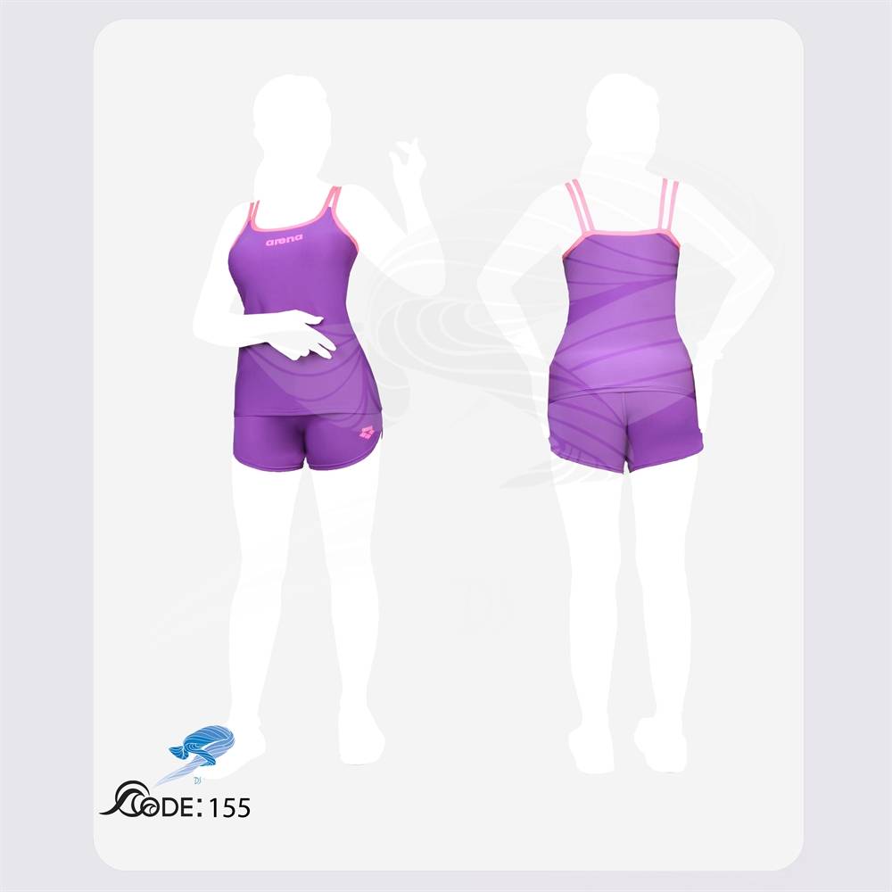 مایو دوتکه زنانه arena کد 3564